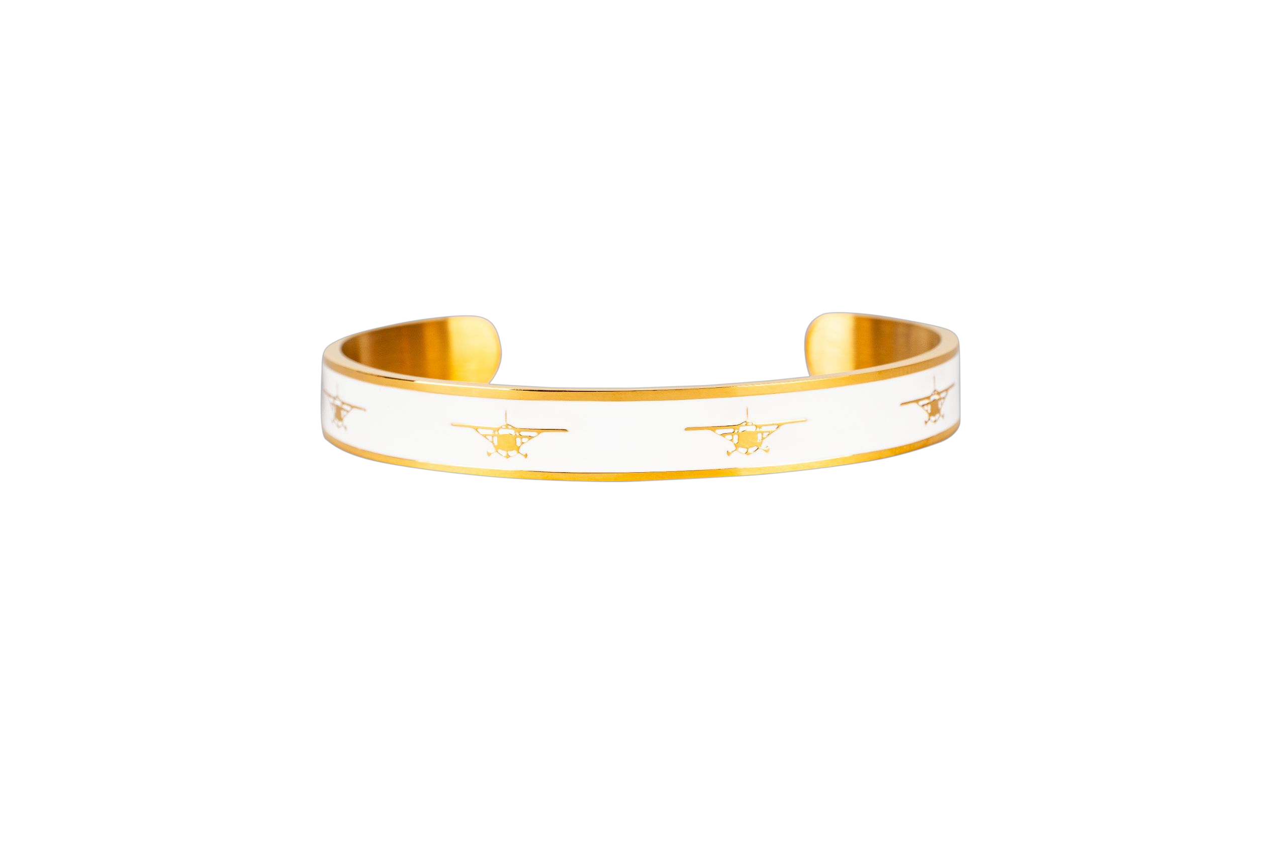 Brazalete Avioneta gold
