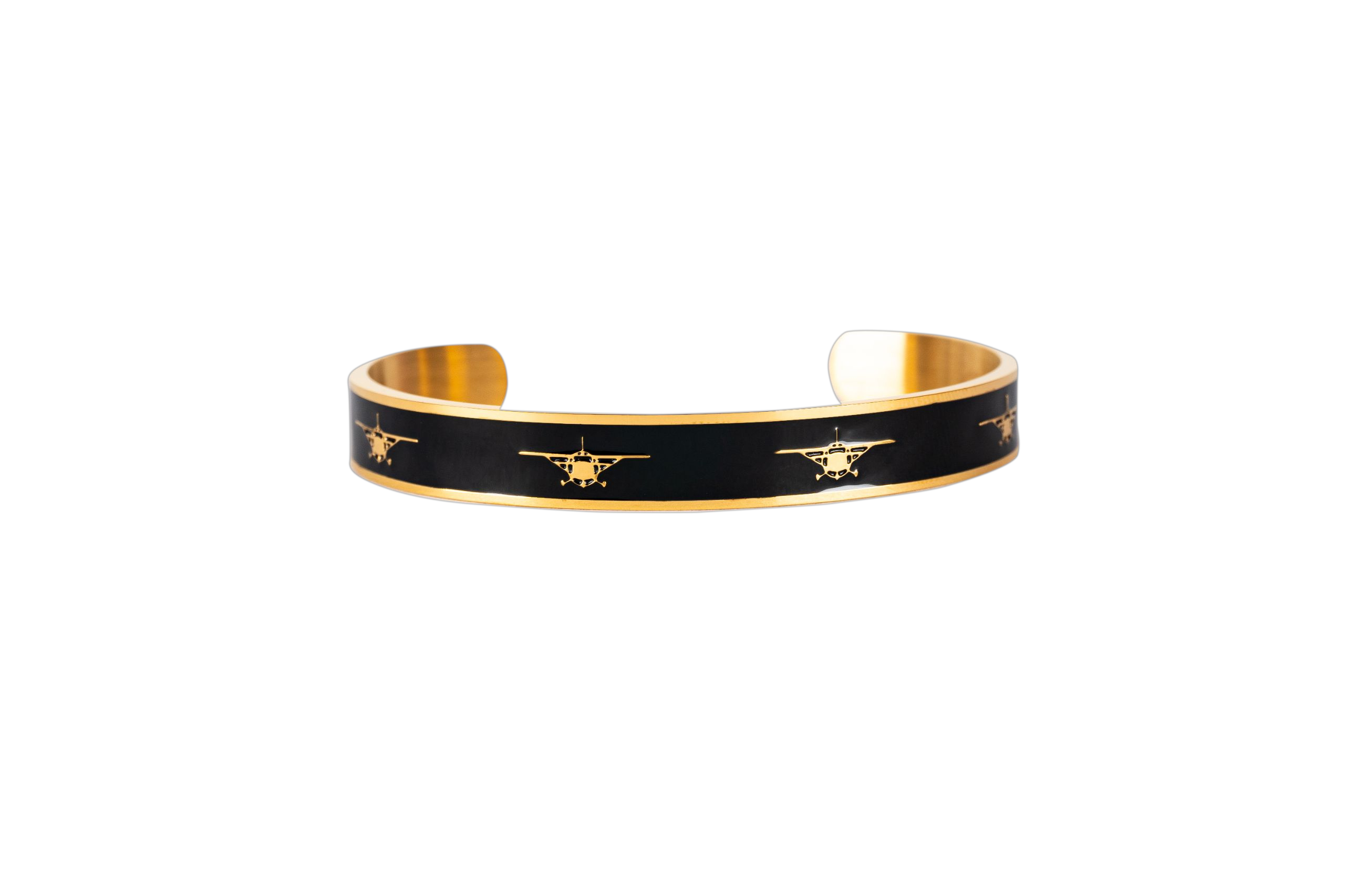 Brazalete Avioneta gold